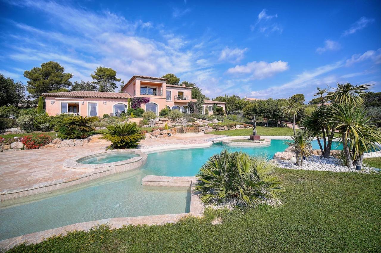 "Au Havre De Paix" 5 Etoiles Prestige Jacuzzi, Hammam, Sauna, Piscine Chauffee Mougins Cannes Grasse Экстерьер фото