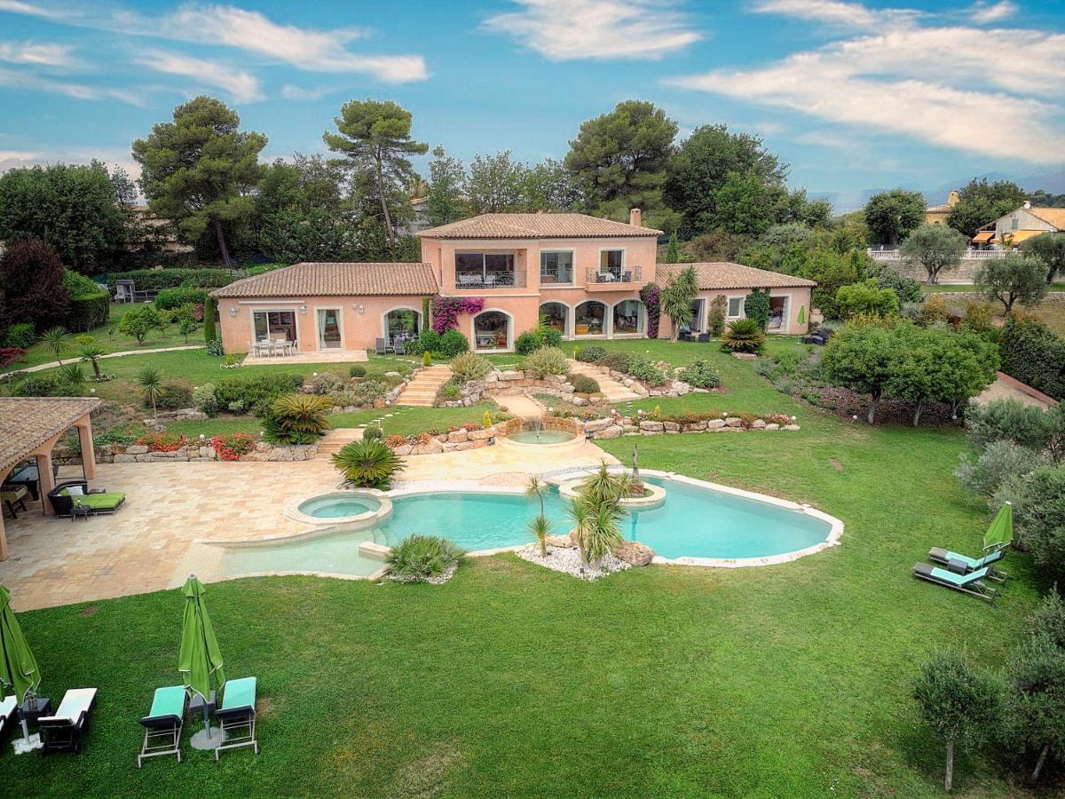 "Au Havre De Paix" 5 Etoiles Prestige Jacuzzi, Hammam, Sauna, Piscine Chauffee Mougins Cannes Grasse Экстерьер фото