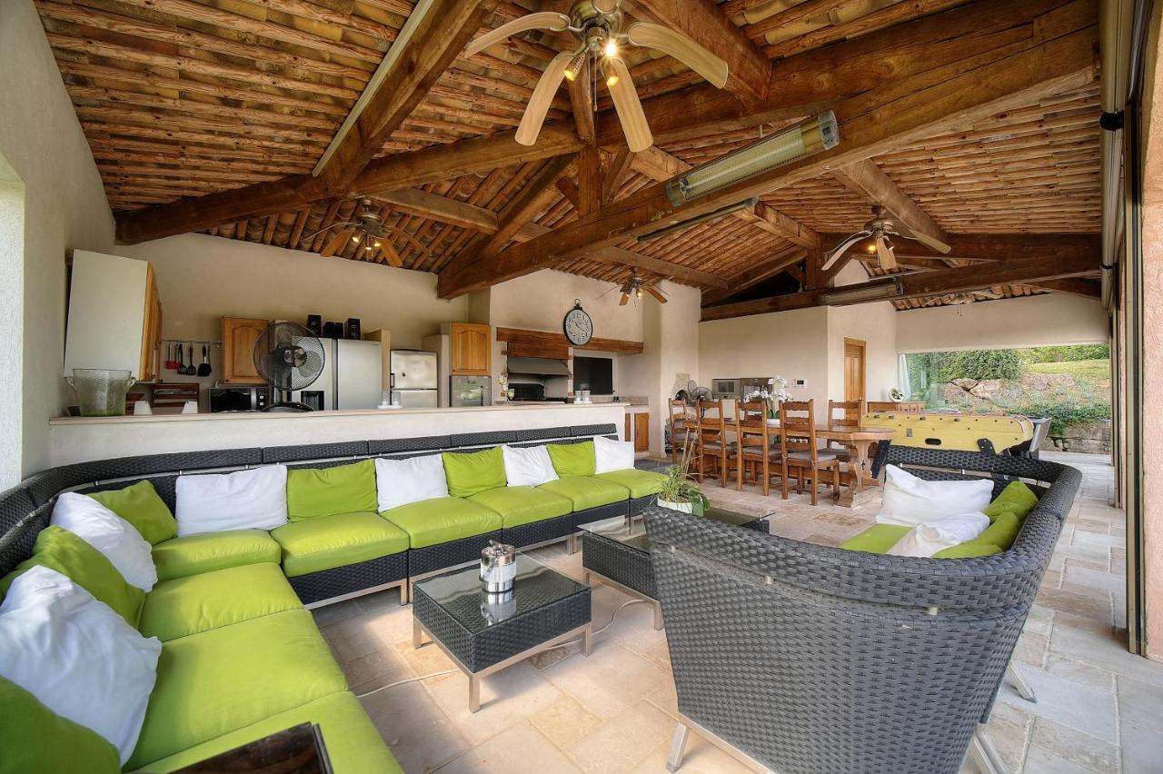 "Au Havre De Paix" 5 Etoiles Prestige Jacuzzi, Hammam, Sauna, Piscine Chauffee Mougins Cannes Grasse Экстерьер фото