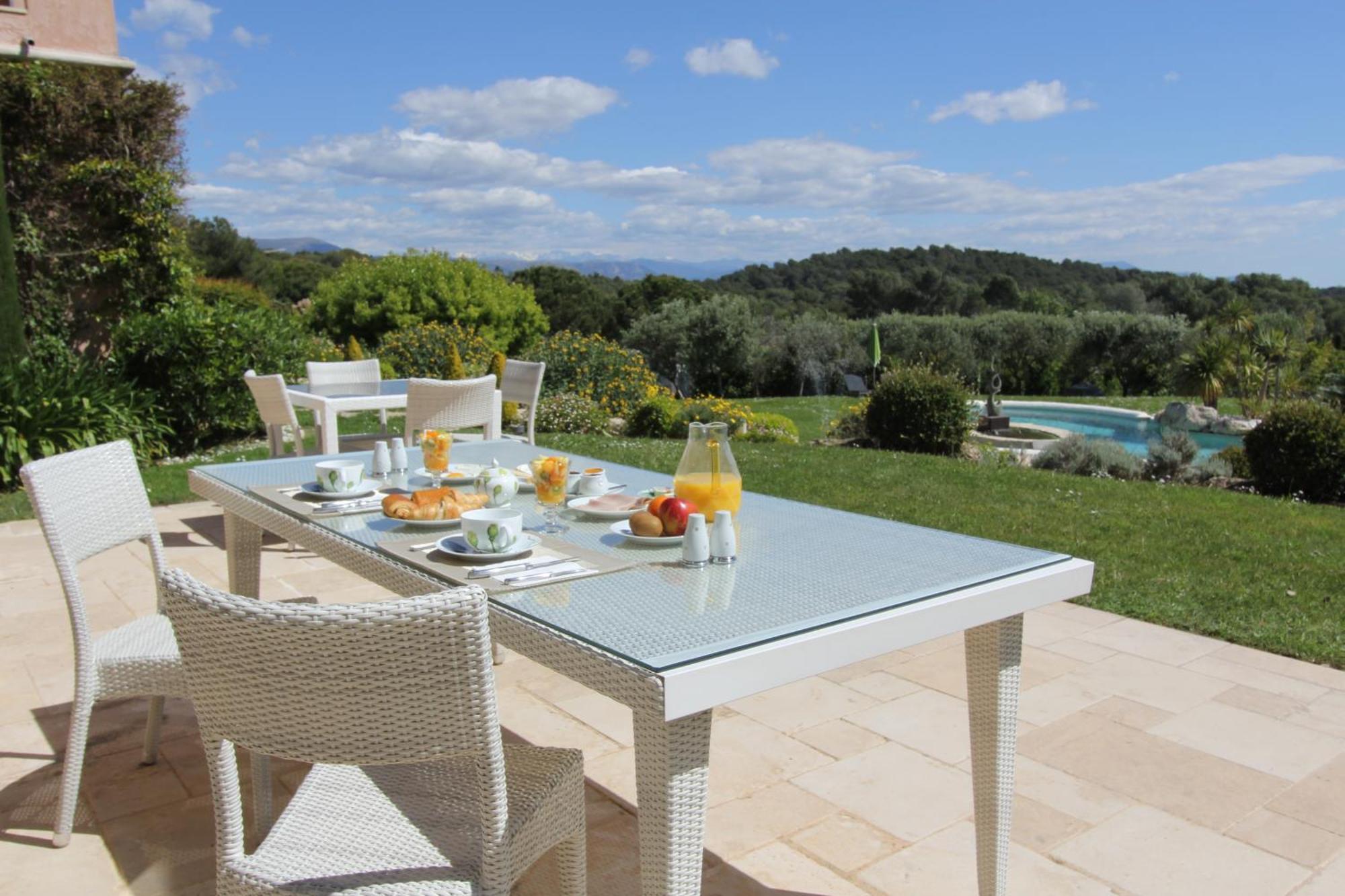 "Au Havre De Paix" 5 Etoiles Prestige Jacuzzi, Hammam, Sauna, Piscine Chauffee Mougins Cannes Grasse Экстерьер фото