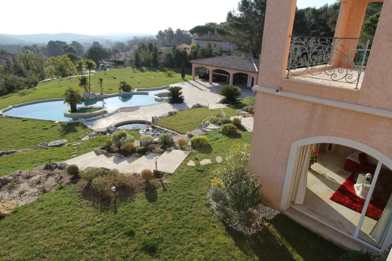 "Au Havre De Paix" 5 Etoiles Prestige Jacuzzi, Hammam, Sauna, Piscine Chauffee Mougins Cannes Grasse Экстерьер фото